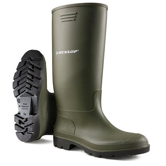 Dunlop Pricemastor Green Size 6.5 Boots