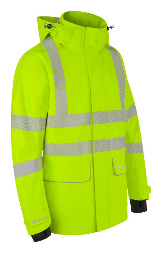 Beeswift Stormwear Mens Hi-Vis Jacket Yellow ALL SIZES