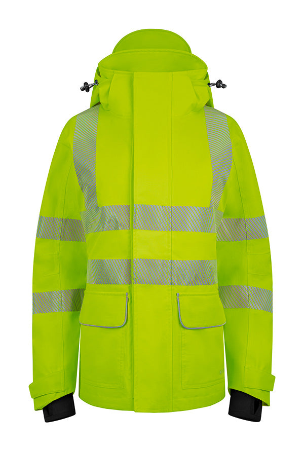 Beeswift Stormwear Womens Hi-Vis Jacket Yellow ALL SIZES