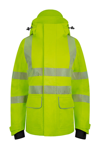 Beeswift Stormwear Womens Hi-Vis Jacket Yellow ALL SIZES