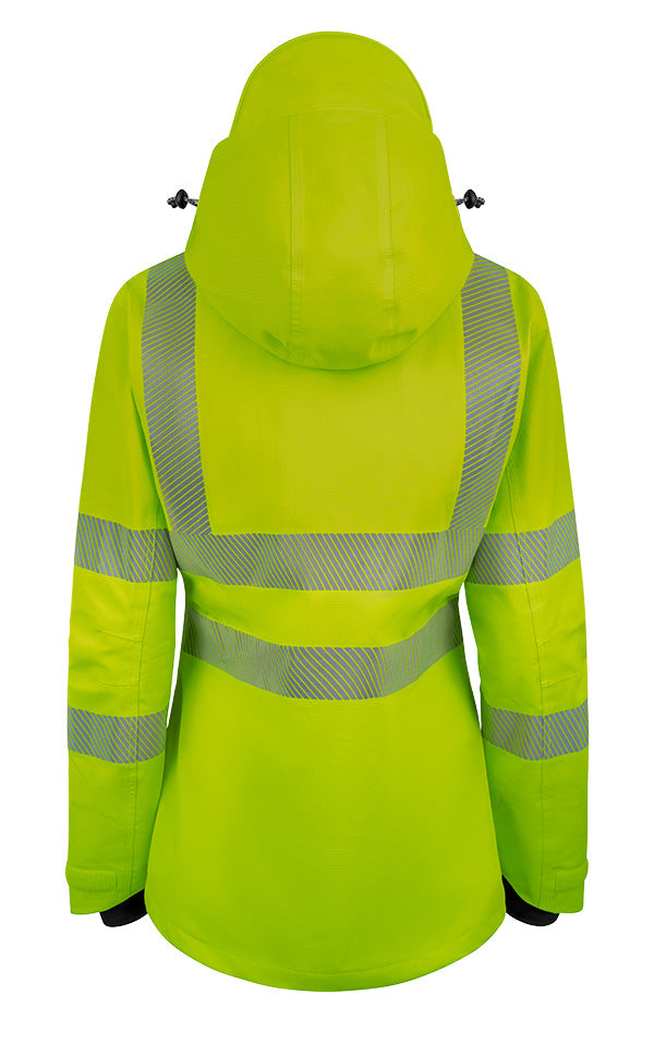 Beeswift Stormwear Womens Hi-Vis Jacket Yellow ALL SIZES