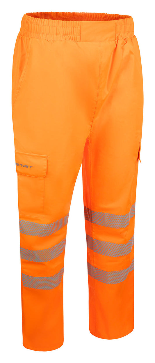 Beeswift Stormwear Womens Hi-Vis Overtrouser Orange ALL SIZES