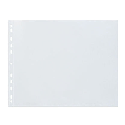 Oxford Punched Pocket Polypropylene Landscape A3 Clear 1x25 (25 Pack) 400005481