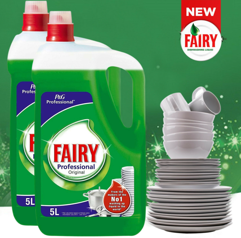 Fairy Original Professional  Washing Up Liquid 10 Litres | 2 x 5l Bundle