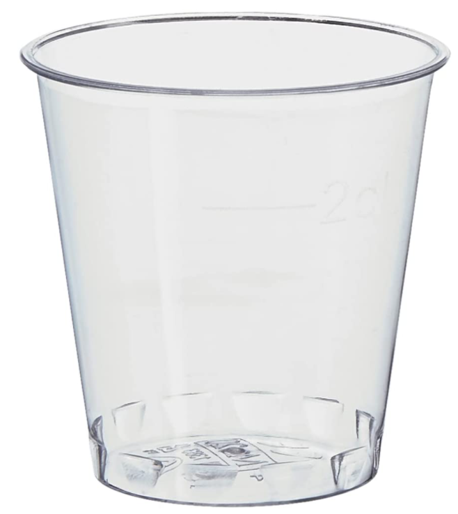 Belgravia 30ml/1oz  Plastic Shot Glasses (Pack of 100) - UK BUSINESS SUPPLIES