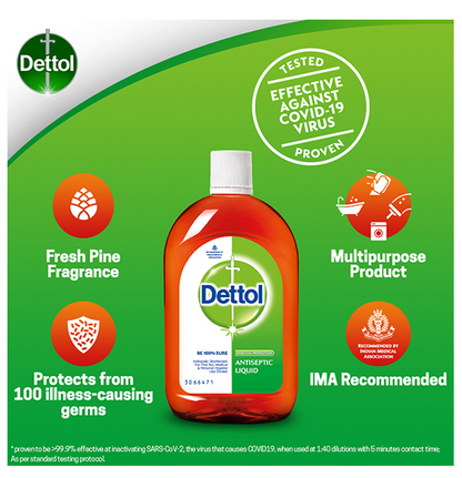 Dettol Antiseptic Disinfectant Liquid (750ml)