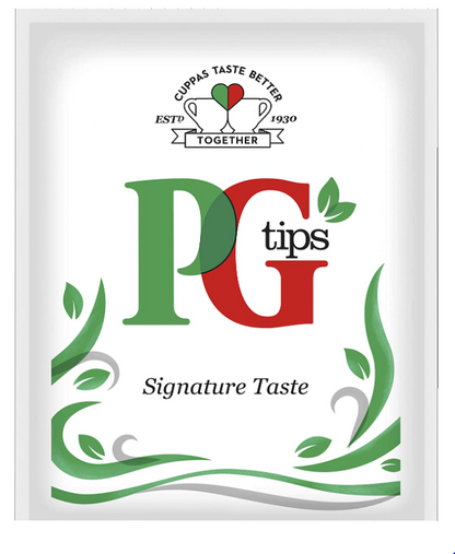 PG Tips Envelope Tea Bag 200's Box - UK BUSINESS SUPPLIES