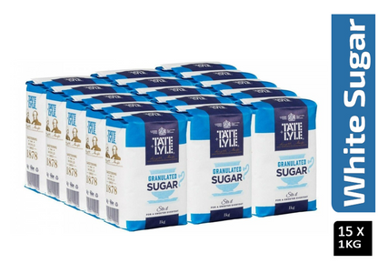 Tate and Lyle Granulated Sugar 2 x 1 kg