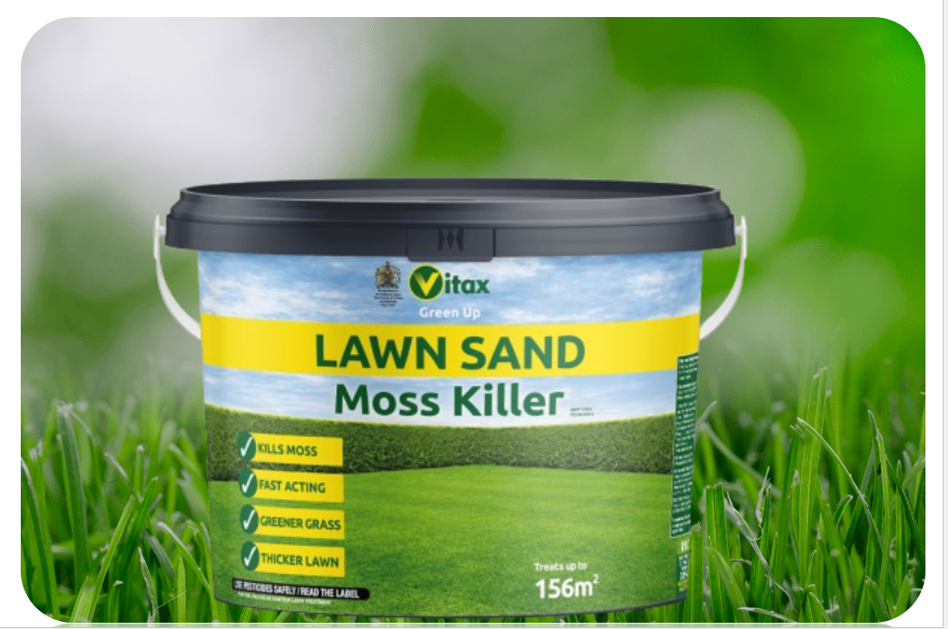 Vitax lawn sand | Moss Killer  | Lawn Tonic 156m2