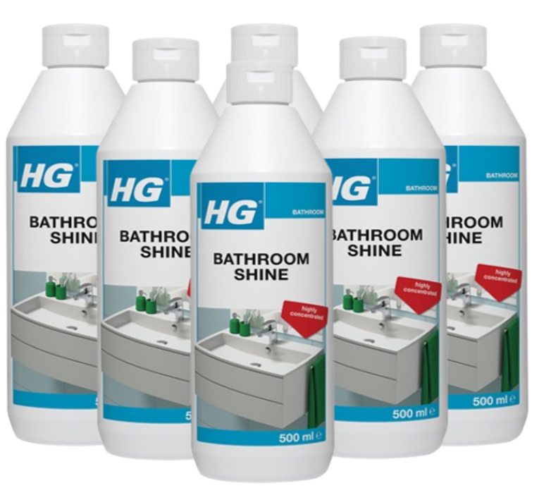 HG Bathroom Cleaner and Shine restorer | Concentrated | Streak Free | 500ml
