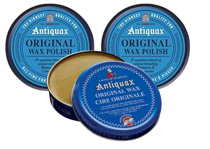 Antiquax Original Wax Polish & Enhancer 3x100ml | Finest Beeswax & Carnauba Wax