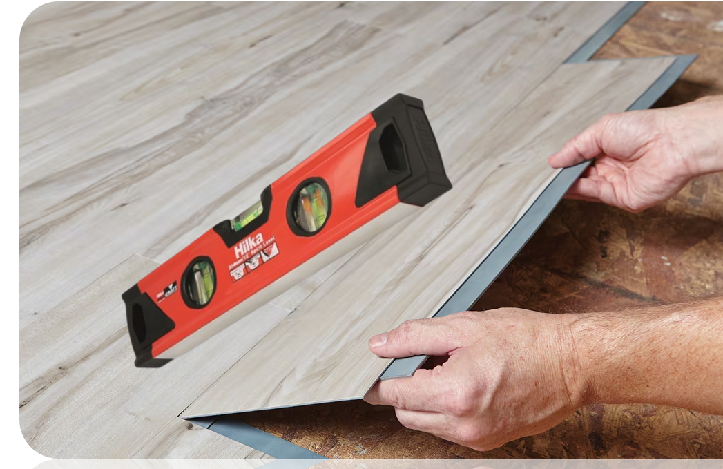 Hilka 63505012 Spirit Level Pc, Red, 12"