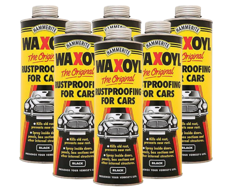 Hammerite Waxoyl | Black Schutz | Rustproofing Treatment |1 x 1 Litre