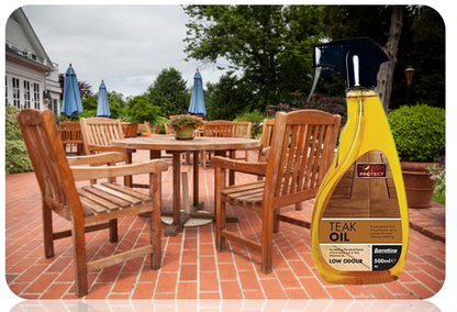 Barrettine Teak Oil Trigger Spray 500ml