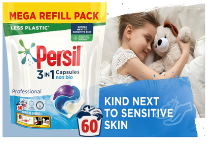 Persil Professional Formula 3in1 Non-Bio fast Dissolve Capsules 32's