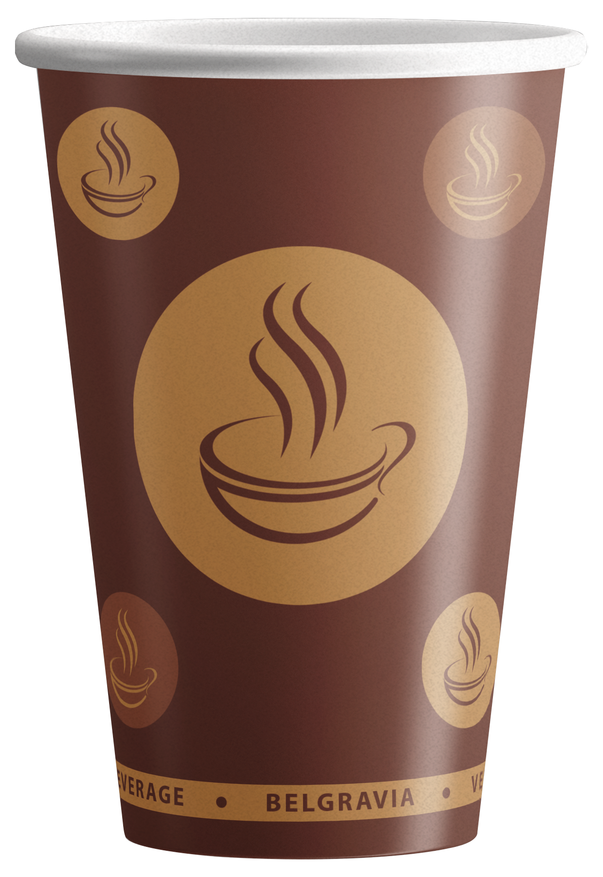 Belgravia 9oz Paper Vending Cups 1000's