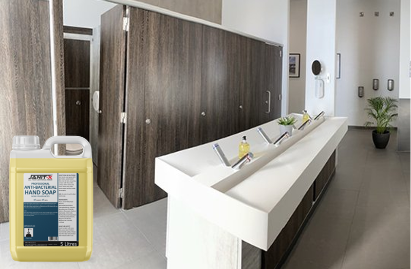 Janit-X Professional Anti-Bacterial Hand Soap 5L Fragrance Free for Food Handling