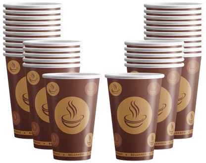 Belgravia 9oz Paper Vending Cups 1000's