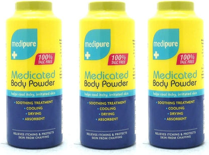 Medipure Medicated Talc Free Body Powder 200g