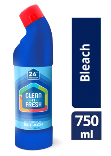 Clean n Fresh Original Blue Thick Bleach 750ml