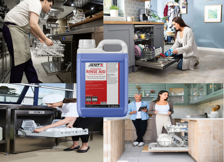 Janit-X Professional Rinse Aid - Premium Rinse Aid Additive 2x5 Litre