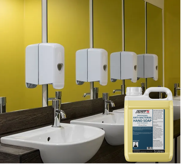Janit-X Professional Anti-Bacterial Hand Soap 5L Fragrance Free for Food Handling