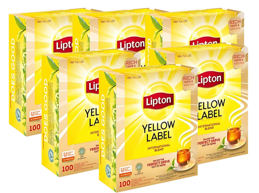 Lipton Yellow Label Tea Bags 6 x 100's