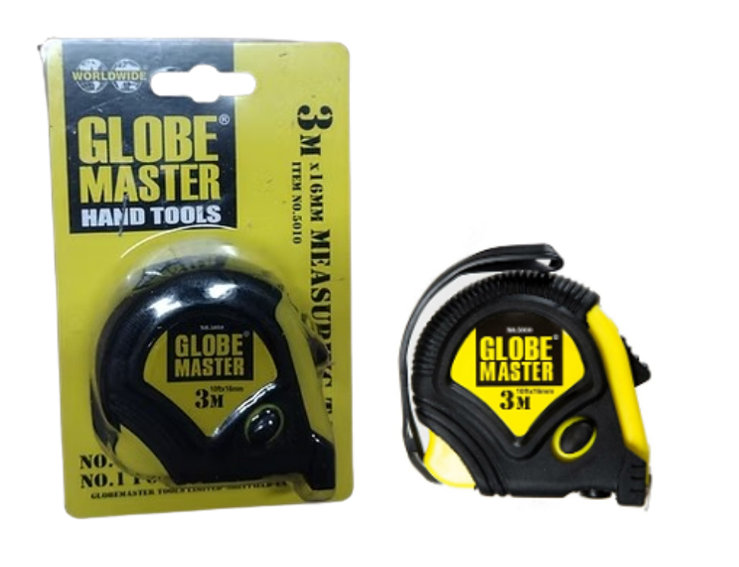 Worldwide Tools Globemaster 3m Measuring Tape