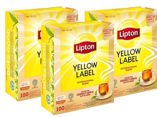 Lipton Yellow Label Tea Bags 3 x 100's