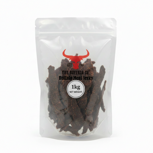 The Buffalo Co. | Buffalo Bulk Dog Treats | Jerky 1 x 1kg