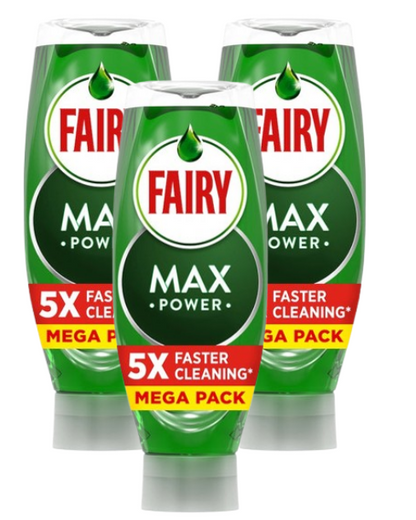 Fairy Max Power Original Washing Up Liquid 630ml