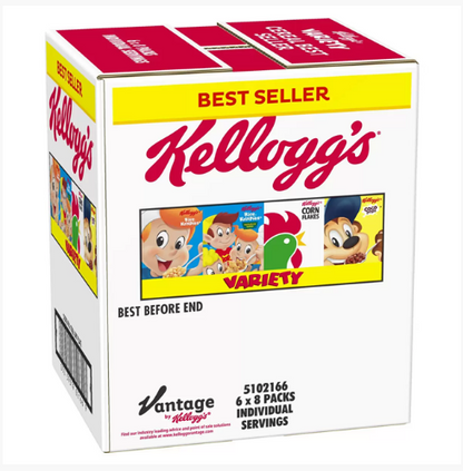 Kellogg's Variety 8 Pack 196g (5 Pack Bundle)