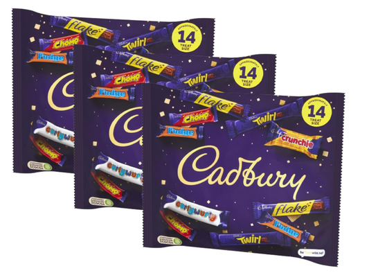 Cadbury Heroes Bag Assortment of Classic Cadbury Chocolates in Miniature Treat Sizes 216g