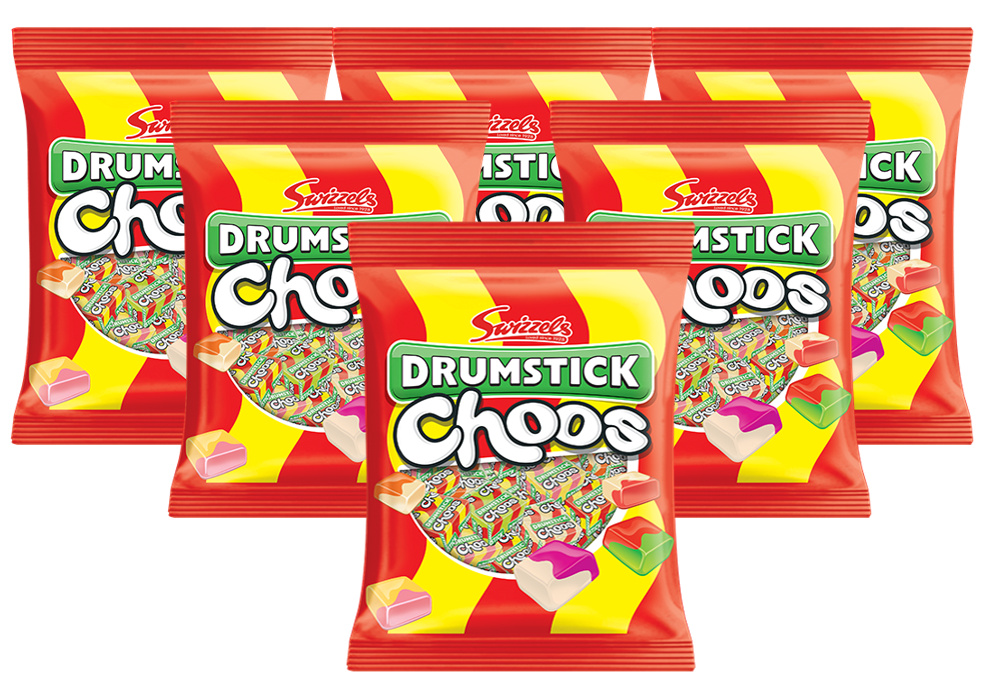 Swizzels Refreshers Choos 150g | Multi Pack Bundle 6 x 150g Packets | Retro refresher Choos