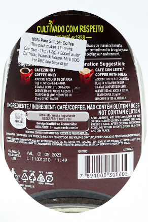 Nescafe Original Extraforte Coffee 3x200g {Import}