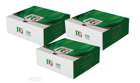 PG Tips String & Tagged Tea Bags 100s | 3 x 100's Bundle