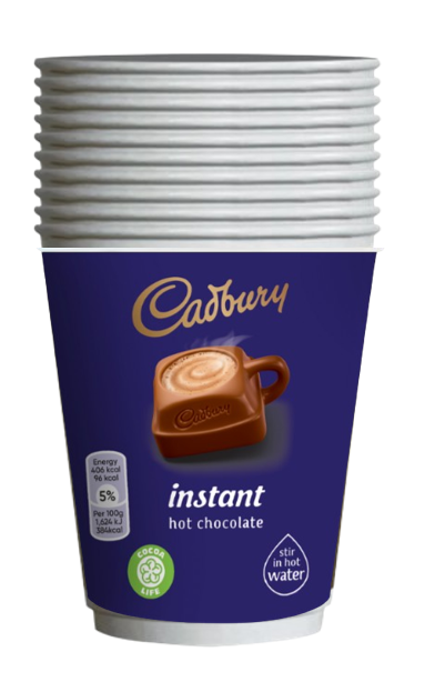 Cadbury Hot Chocolate 12oz On The Go (10-300 Cups)