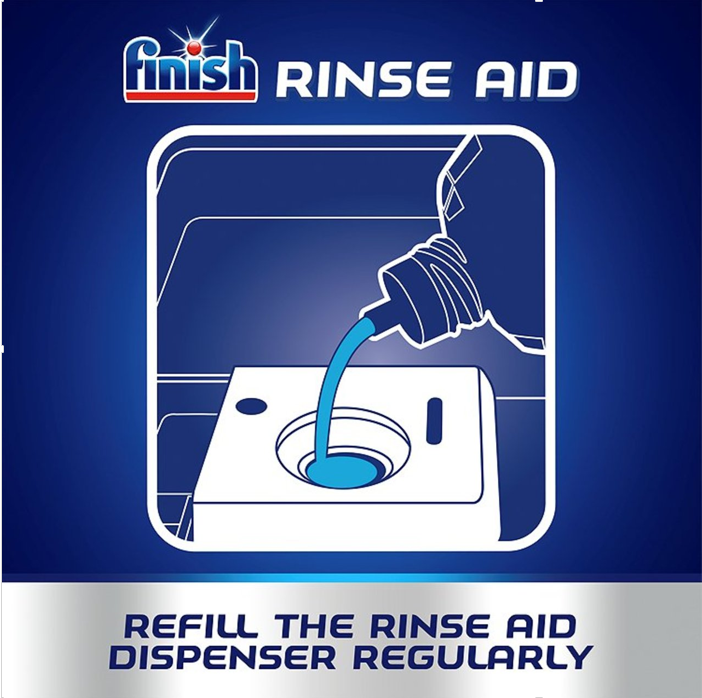 Finish Shine and Dry Rinse Aid 400ml with Spot Prevension
