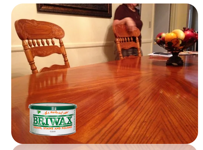 Briwax Original Natural Wax Polish – CLEAR 400g