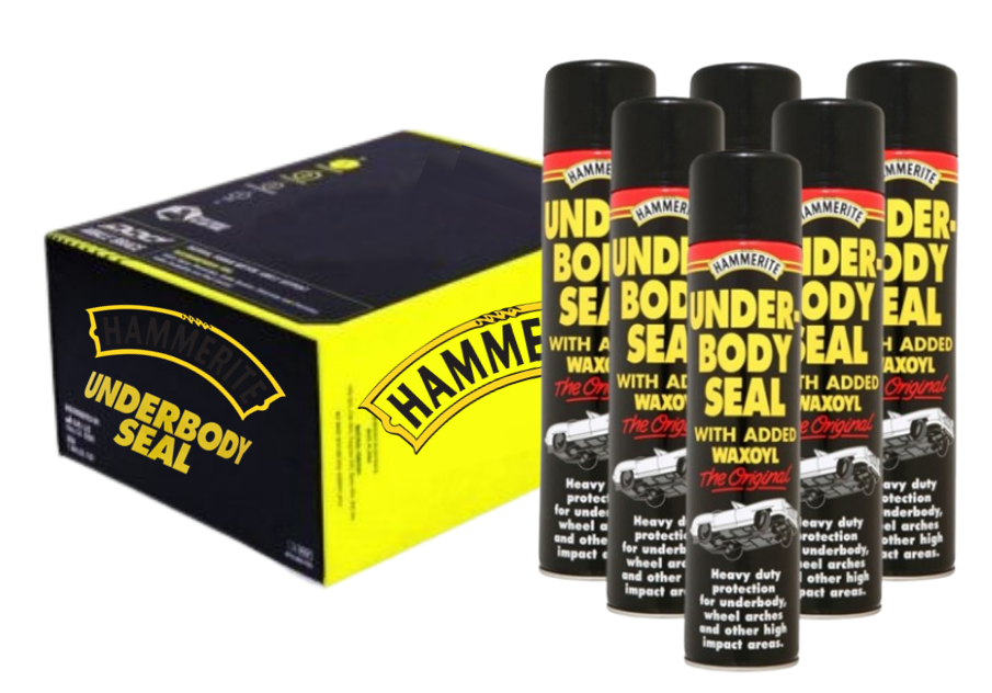 Hammerite Underbody Seal With Waxoyl 600ml Black