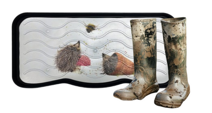 Bree Merryn Printed Hedgehog Utility Tray | 38cm x 75cm | Boot & Shoe Tidy