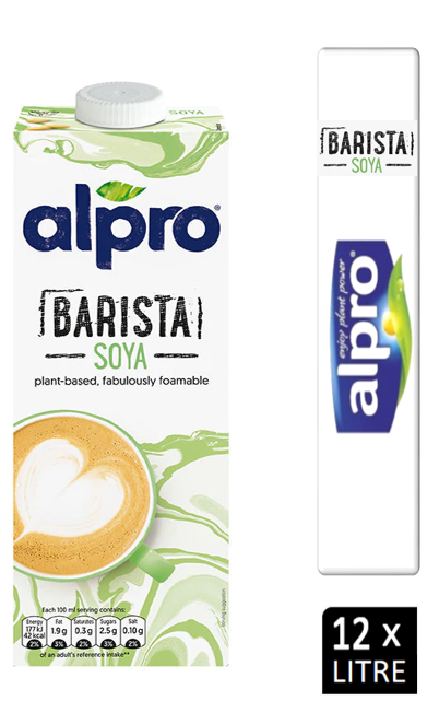 Alpro Soya Milk Barista/Professional 1-24L - UK BUSINESS SUPPLIES