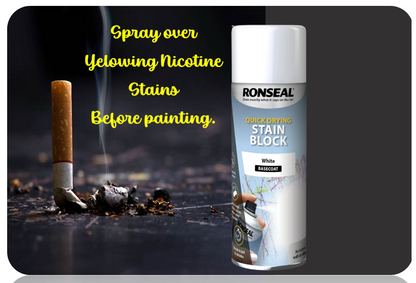 Ronseal Stain Block Aerosol White 400Ml