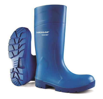 Dunlop Purofort Multigrip Blue Size 10.5 Boots