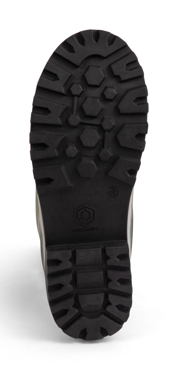 Neo Force Neoprene Full Safety Wellington Green ALL SIZES