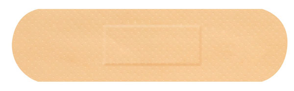 Click Medical Waterproof Plasters Medium Strip Box of 50