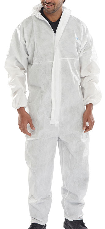 Beeswift Once White Disposable Coverall ALL SIZES