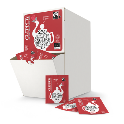 Clipper Fairtrade Organic Speciality English Breakfast 250 Envelopes