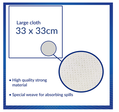 AF Safecloths 320x340mm Pack 50's - UK BUSINESS SUPPLIES