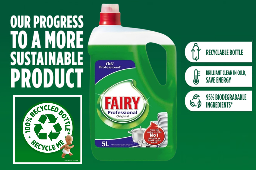 Fairy Original Professional  Washing Up Liquid 10 Litres | 2 x 5l Bundle
